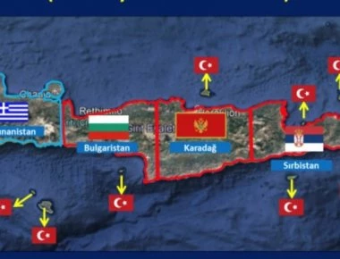 Το «τερμάτισε» η Αγκυρα: Δημοσίευσε χάρτες όπου η Κρήτη «βάσει συνθηκών» είναι κατά 75% τουρκική! (φώτο)